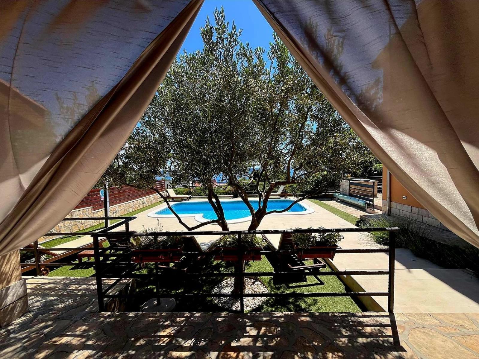 Holiday Home Magic View With Private Heated Pool Kaštela エクステリア 写真
