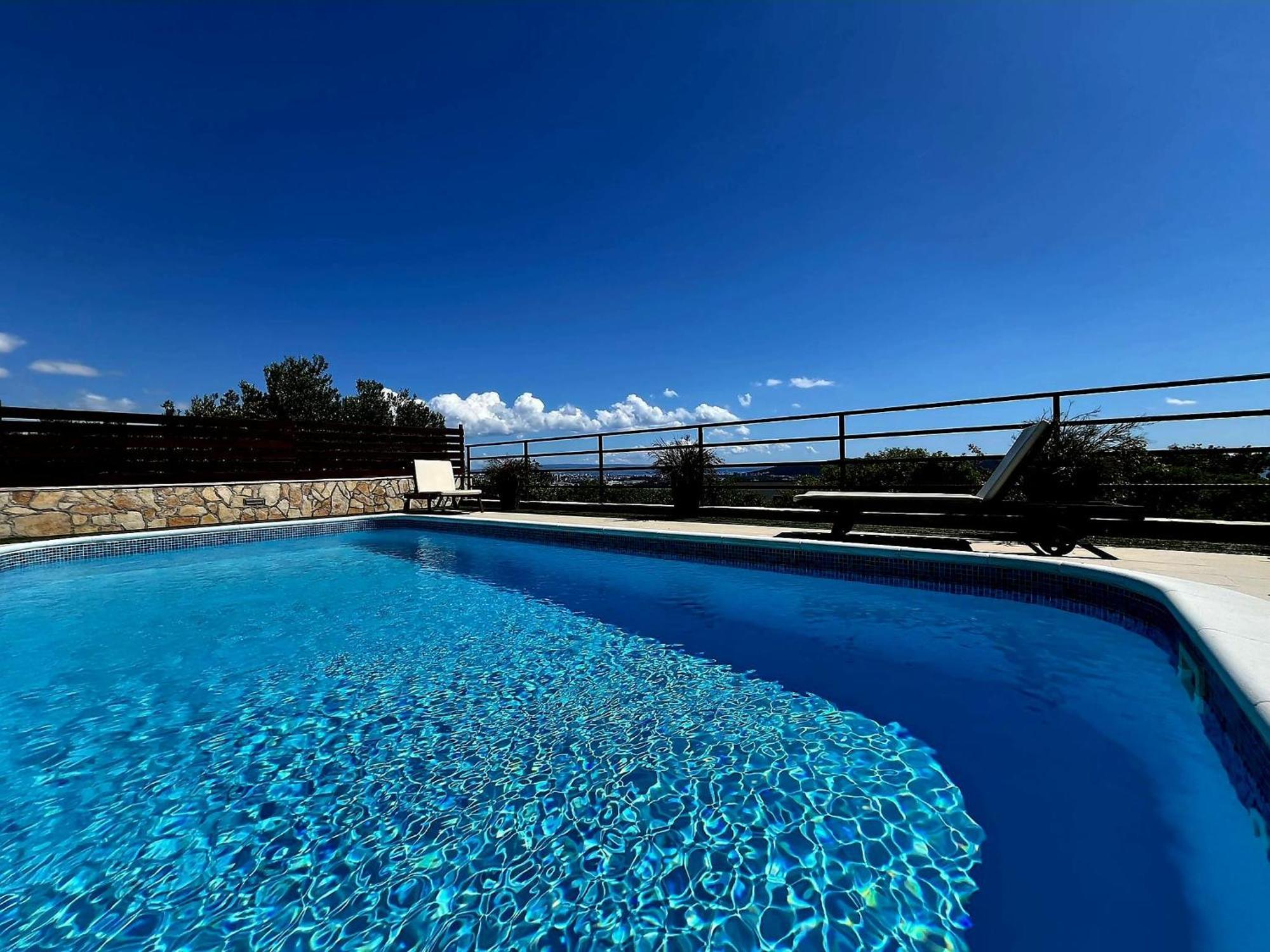 Holiday Home Magic View With Private Heated Pool Kaštela エクステリア 写真